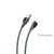 U88 Amazing Colors Charging Data Cable For Lightning - Dark Green 